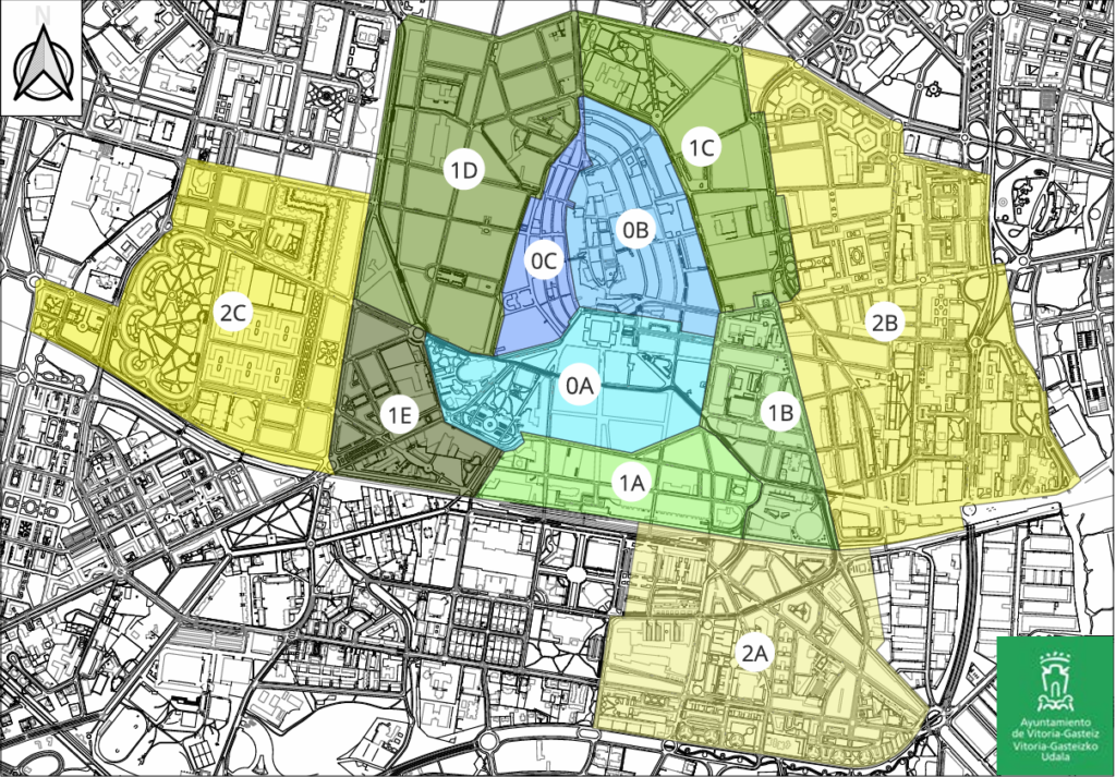 mapa nueva OTA Vitoria